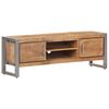vidaXL Meuble TV 120x30x40 cm Bois de manguier brut