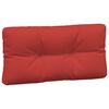 vidaXL Coussins de palette lot de 3 rouge tissu