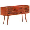vidaXL Buffet 110x30x59 cm Bois massif de manguier
