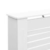 vidaXL Cache-radiateur Blanc 172x19x81,5 cm MDF