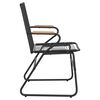 vidaXL Chaises de jardin lot de 2 noir 58x59x85,5 cm Rotin PVC