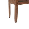 vidaXL Table console Bois massif de sapin 131 x 35,5 x 75 cm Marron