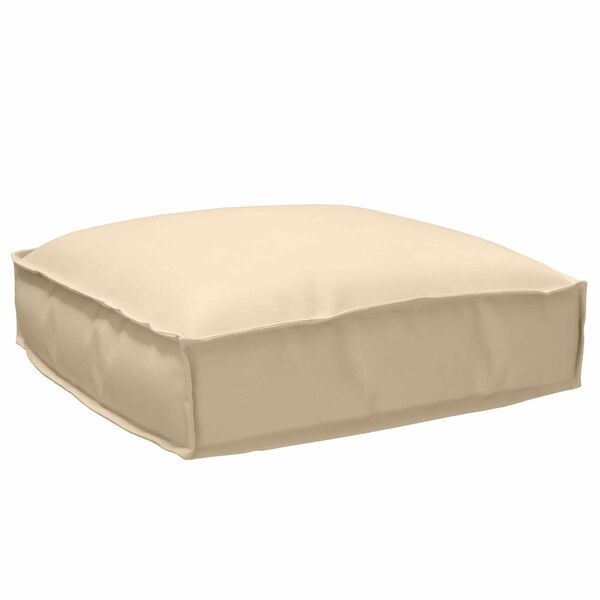 vidaXL Coussin Beige 50 x 50 x 12 cm Tissu Oxford