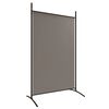 vidaXL Cloison de séparation 2 panneaux Anthracite 175x180 cm Tissu