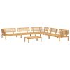 vidaXL Salon palette de jardin 6 pcs bois d'acacia massif