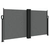 vidaXL Auvent lat&eacute;ral r&eacute;tractable anthracite 120x1000 cm