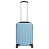 vidaXL Valise rigide Bleu ABS
