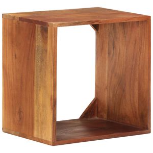vidaXL &Eacute;tag&egrave;re murale 40x30x40 cm Bois d'acacia solide