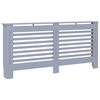 vidaXL Cache-radiateur anthracite 172x19x81,5 cm MDF
