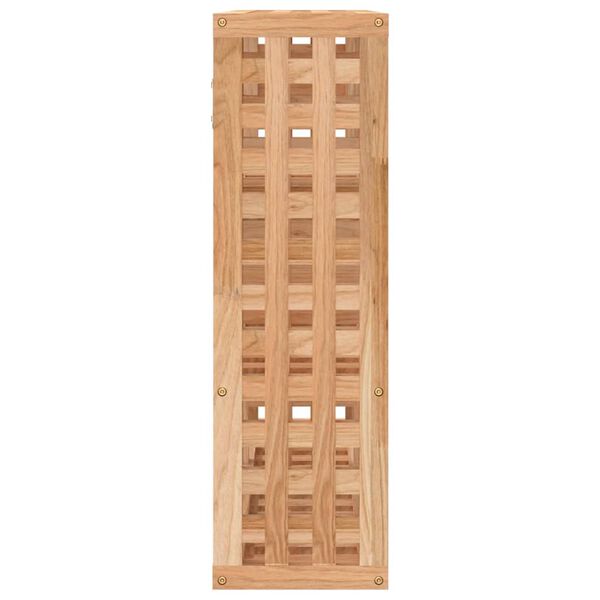 vidaXL &Eacute;tag&egrave;re murale 49x15x49 cm Bois massif de noyer