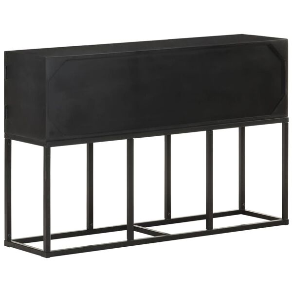 vidaXL Buffet 115x30x76 cm Bois de manguier massif