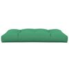 vidaXL Coussin de palette vert 120x80x12 cm tissu