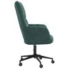 vidaXL Chaise de relaxation Vert foncé Velours