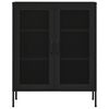 vidaXL Armoire de rangement Noir 80x35x101,5 cm Acier