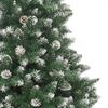 vidaXL Sapin de No&euml;l artificiel avec support 120 cm PVC