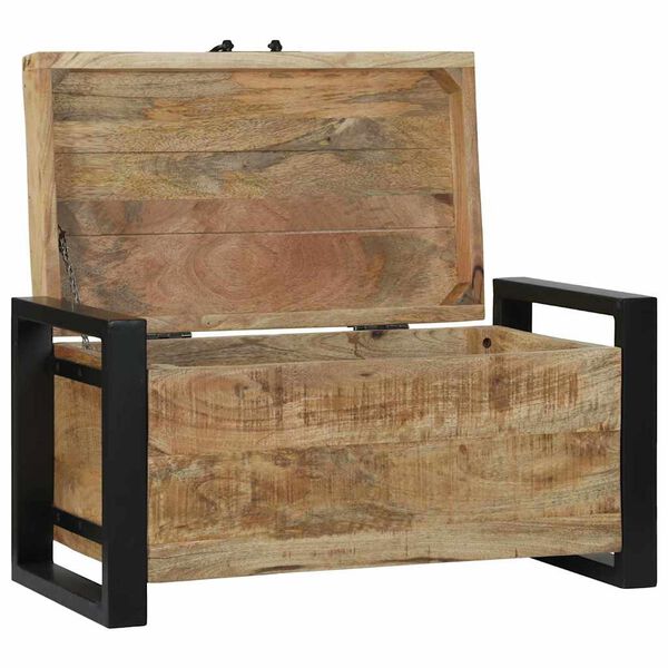 vidaXL Coffres de rangement 60 x 30 x 30 cm Bois de manguier massif