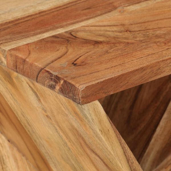 vidaXL Table d'appoint 35x35x55 cm Bois massif d'acacia
