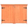 vidaXL Abri de stockage de jardin 128x42x91 cm Bois