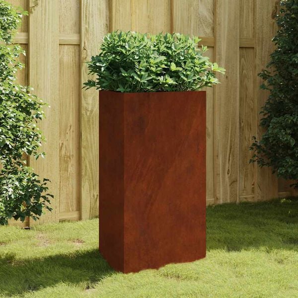 vidaXL Jardini&egrave;re 50x43x75 cm acier corten