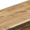 vidaXL Meuble TV 130x30x45 cm Bois de manguier brut