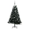vidaXL Sapin de No&euml;l artificiel articul&eacute; 300 LED et boules 180 cm