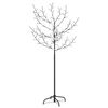 vidaXL Sapin de No&euml;l 120 LED blanches chaudes cerisier en fleurs 150cm