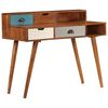 vidaXL Bureau 110x50x90 cm Bois d'acacia solide