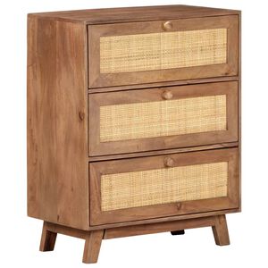 vidaXL Buffet 61x35x76 cm Bois de manguier massif