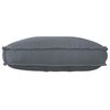 vidaXL Coussin Anthracite 70 x 40 x 12 cm Tissu Oxford