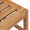 vidaXL Ensemble &agrave; manger de jardin 7 pcs Bois de teck solide