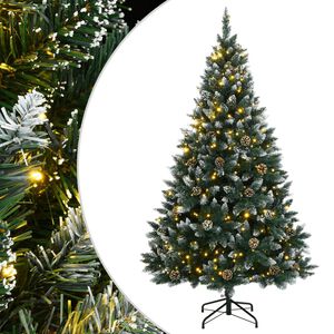 vidaXL Sapin de Noël artificiel 300 LED 180 cm