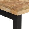 vidaXL Table console 110x35x76 cm bois de manguier massif brut