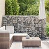 vidaXL Panier de gabion avec couvercle Fil galvanis&eacute; 150x100x30 cm