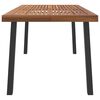 vidaXL Table de jardin 150x90x75 cm Bois d'acacia solide