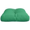 vidaXL Coussin de palette vert 60x40x12 cm tissu
