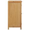 vidaXL Garde-robe 76x52x105 cm Bois de ch&ecirc;ne massif