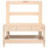 vidaXL Canap&eacute;s centraux de jardin 2 pcs bois de pin massif