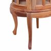vidaXL Armoire de vitrine Naturel 50x50x76 cm Bois d'acajou massif