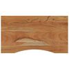 vidaXL Dessus de bureau 80x50x2,5cm rectangulaire bois massif d'acacia