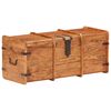 vidaXL Coffre de rangement 90x40x40 cm Bois d'acacia solide
