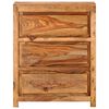vidaXL Armoire &agrave; tiroirs 60x33x75 cm Bois d'acacia massif
