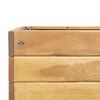 vidaXL Jardini&egrave;re sur&eacute;lev&eacute;e 78,5x58,5x78,5 cm Bois massif d'acacia
