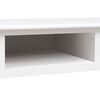 vidaXL Bureau Blanc 110 x 45 x 76 cm Bois