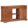 vidaXL Buffet 135x35x75 cm Bois d'acacia solide
