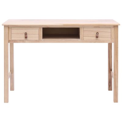 vidaXL Bureau Naturel 110 x 45 x 76 cm Bois