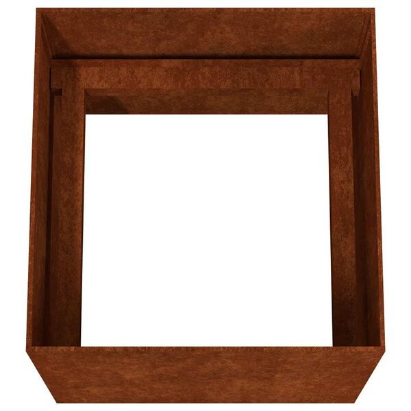 vidaXL Jardini&egrave;re 40x41x40 cm acier corten