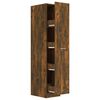 vidaXL Armoire apothicaire Chêne fumé 30x42,5x150 cm Bois d'ingénierie