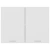 vidaXL Armoire suspendue "Lyon" Blanc 80 x 31 x 60 cm Bois d'ing&eacute;nierie