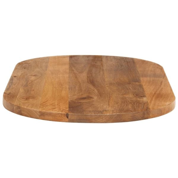 vidaXL Dessus de table 80x40x3,8 cm ovale bois massif de manguier