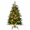 vidaXL Sapin de No&euml;l artificiel articul&eacute; 150 LED 150 cm
